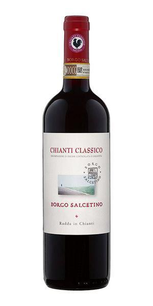Вино  Borgo Salgetino Chianti classico DOCG Борго Сальчетино Кьянти классико 2016 750 мл