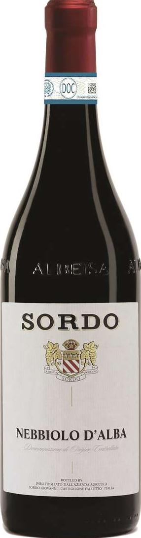 Вино Sordo Giovanni Nebbiolo d'Alba Сордо Джованни Неббиоло д'Альба 2014 750 мл