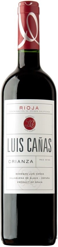 Вино  Luis Canas Crianza, Rioja DOC 2022  750 мл 14,5%