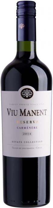 Вино Viu Manent Estate Collection Reserva Carmenere  Вью Манент Эстейт Коллекшн  Резерва Карменер  2021 750 мл