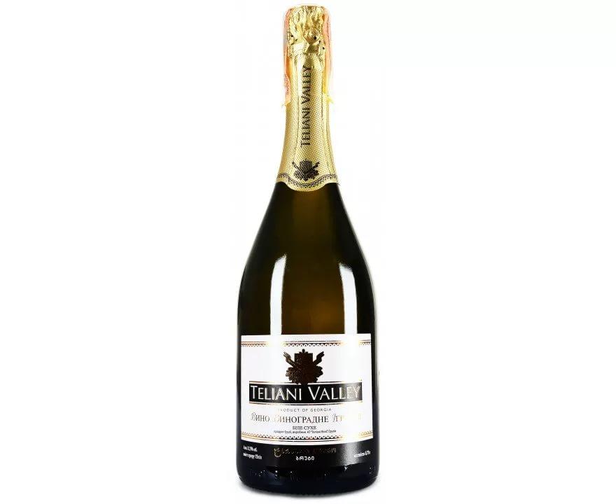 Игристое вино Teliani Valley   Sparkling Телиани Вели сухое  750 мл