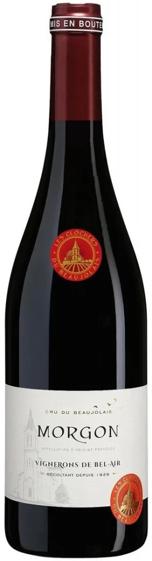 Вино Vignerons del Bel Air Les Clochers Morgon AOP   2023  750 мл  13,5%