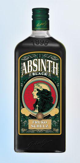 Абсент  Fruko Schulz Absinth Black 700 мл