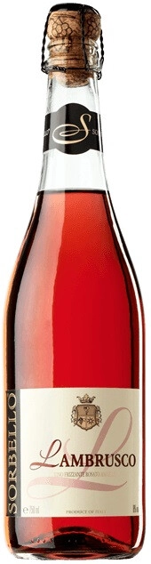 Игристое вино Sorbello Lambrusco  Rosato  Emilia IGT Vinicola Decordi   2022 750 мл  8%