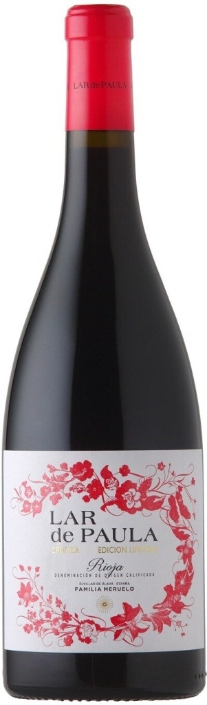 Вино Lar de Paula, Crianza Edicion Limitada, Rioja, 2016  750 мл  13,5%