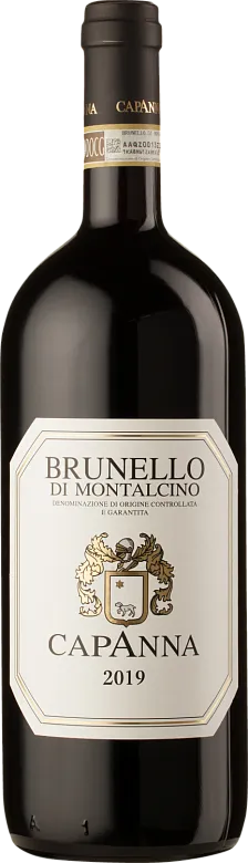 Вино Capanna  Brunello di Montalcino  Tuscany DOCG   2019  1,5 л