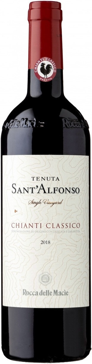 Вино Rocca delle Macie Tenuta Sant'Alfonso Chianti Classico Рокка делле Мачие Тенута Сант'Альфонсо Кьянти Классико 2018 750 мл 14,5%