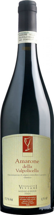 Вино Viviani Amarone della Valpolicella Classico Вивиани   Амароне делла Вальполичелла Классико  2012 750 мл