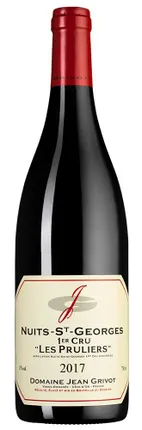 Вино Domaine Jean Grivot Nuits-St-Georges 1er Cru AOC  Les Pruliers  2019 750 мл 13,5%