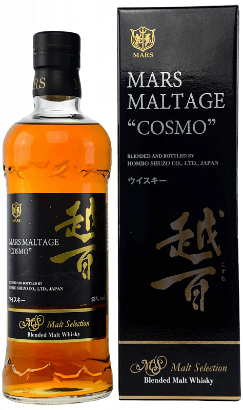 Виски  Mars Maltage Cosmo Blended Malt Hombo Shuzo 700 мл