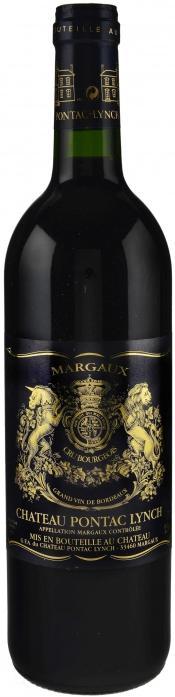 Вино Chateau Pontac Lynch  Margaux AOC  2019 750 мл