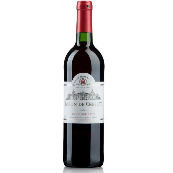 Вино Francois Martenot  Baron de Cresset red semi sweet  750 мл
