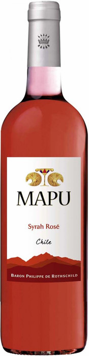 Вино Baron Philippe de Rothschild Mapu Seleccion Syrah Rose  Мапу Селексьон   Сира Розе 2017 750 мл