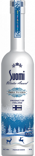 Водка Suomi Winter Award  700 мл