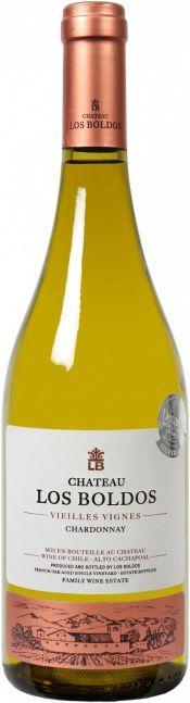 Вино Chateau Los Boldos Vieilles Vignes Chardonnay 750 мл Шато Лос Болдос Вьей Винь Шардонне 2015 750 мл