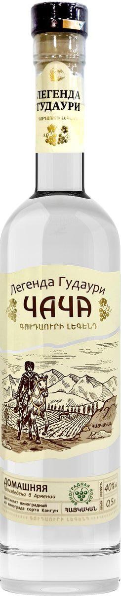 Водка  Легенда Гудаури Чача домашняя 500 мл
