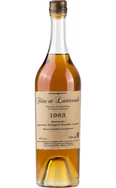 Арманьяк Fitte Et Laterrade Armagnac Tenareze 1983  700 мл