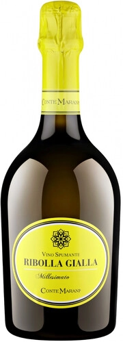 Игристое вино Conte Marani Ribolla Gialla Spumante Brut   750 мл 11%