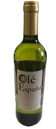 Вино Ole Espana Оле Эспанья белое полусладкое 750 мл