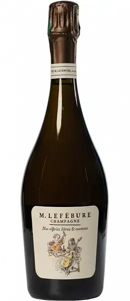Шампанское M.lefebure Nos Esprits Libres & Contents Extra Brut  2021  750 мл 