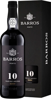 Портвейн  Barros 10 years old Tawny gift box  750 мл
