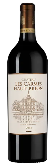 Вино Chateau Les Carmes Haut-Brion Pessac-Leognan AOC  2015  750 мл