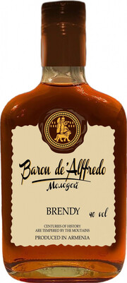Бренди Baron de' Alffredo Young  100 мл