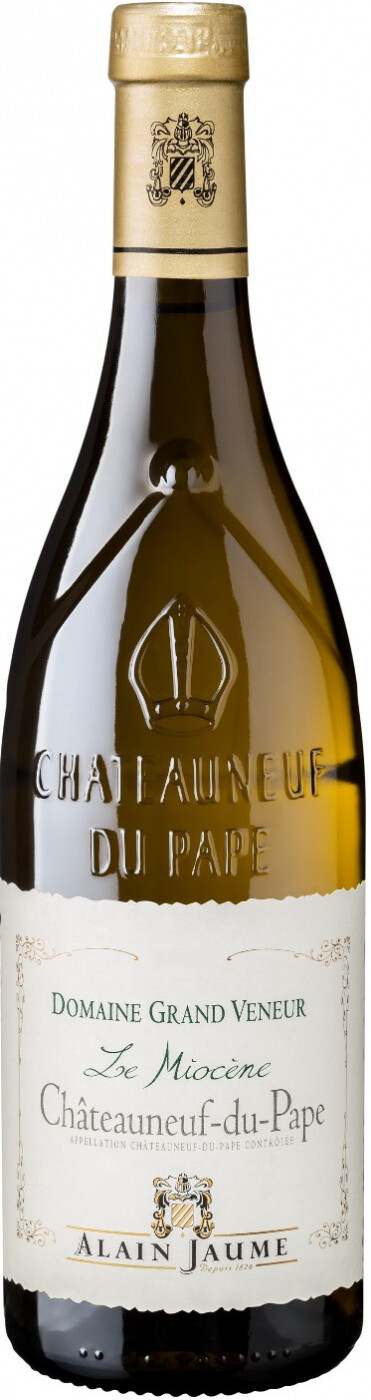 Вино Alain Jaume Fils Domaine Grand Veneur Le Miocene Blanc Chateauneuf-du-Pape AOC  2020 750 мл 14%