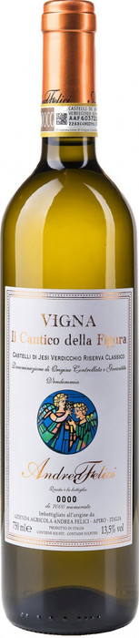 Вино Andrea Felici Vigna Il Cantico della Figura  Verdicchio dei Castelli di Jesi Riserva Classico DOCG Андреа Феличи Винья Иль Кантико делла Фигура 2016 750 мл