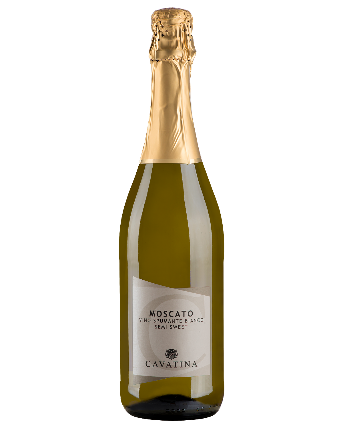 Игристое вино  Cavatina Moscato Spumante  semi-sweet  750 мл