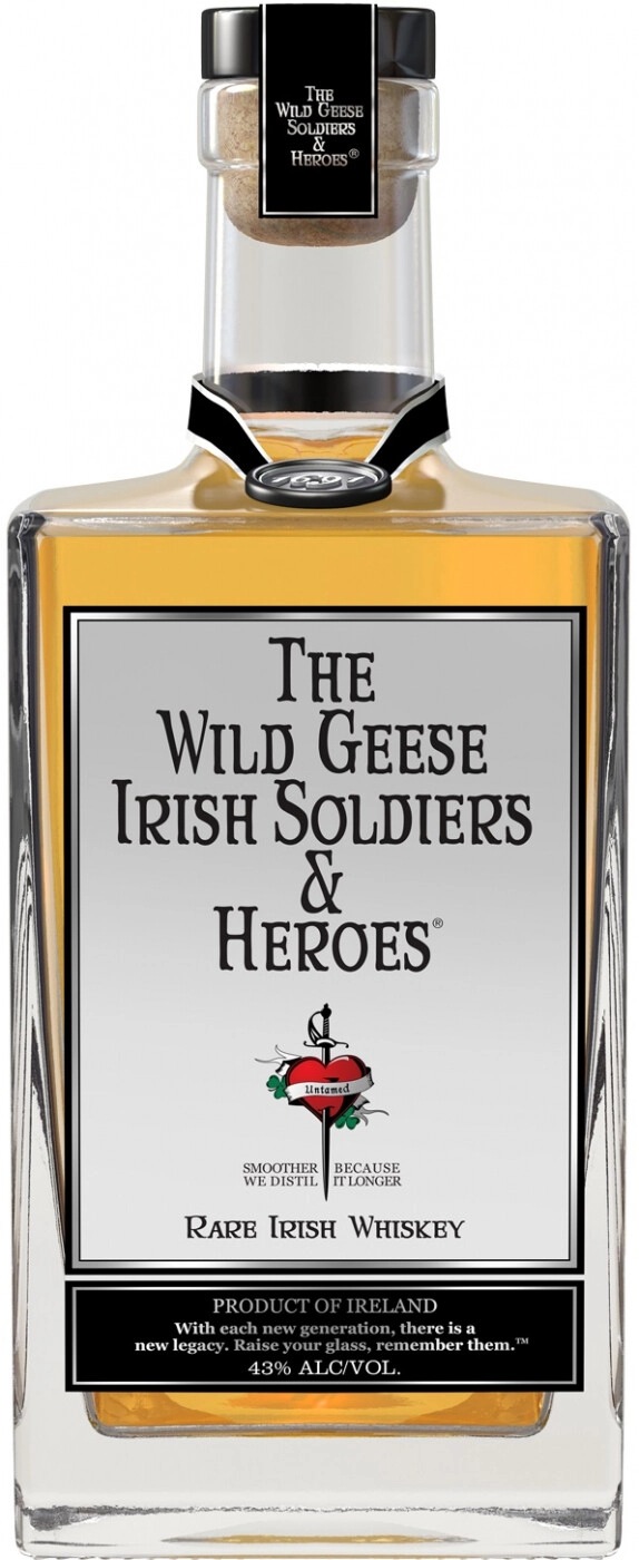 Виски  The Wild Geese Irish Soldiers & Heroes Rare Irish  750 мл  43%