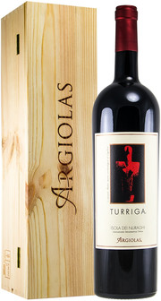 Вино  Turriga  Isola dei Nuraghi IGT  wooden box    2019 1500 мл