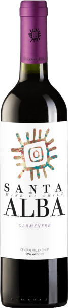 Вино Santa Alba Carmenere  2024   750 мл 