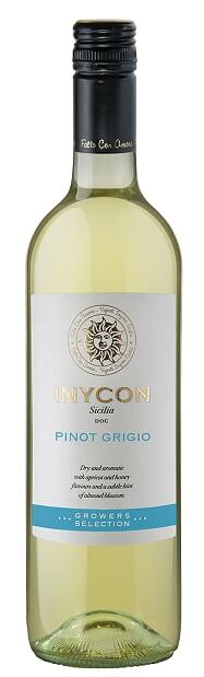 Вино Settesoli Inycon Pinot Grigio Сеттесоли Иникон Пино Гриджио белое 2020 750 мл