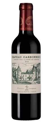 Вино Chateau Carbonnieux Rouge Pessac-Leognan AOC Grand Cru Classe de Graves  2018 375 мл  14,5%