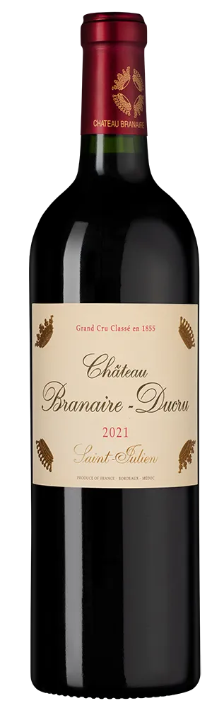 Вино Chateau Branaire-Ducru AOC Saint-Julien 4-eme Grand Cru Classe  2021  750 мл