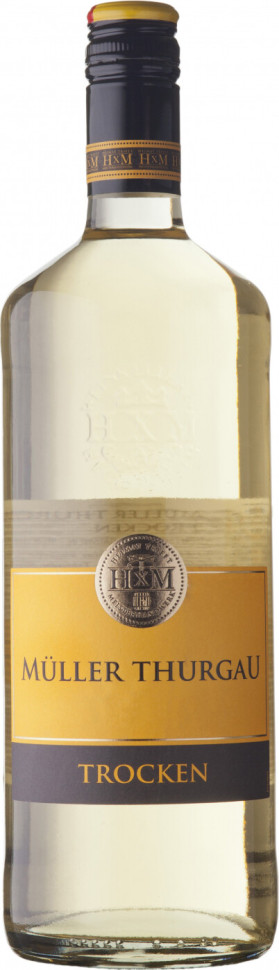 Вино Weinkellerei Hechtsheim Mullerhof Muller Thurgau Trocken  2022   1000 мл  11%