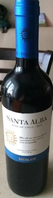 Вино Sociedad Agricola Requingua Limitada Merlot Santa Alba  Мерло Санта Альбa 2022  750 мл