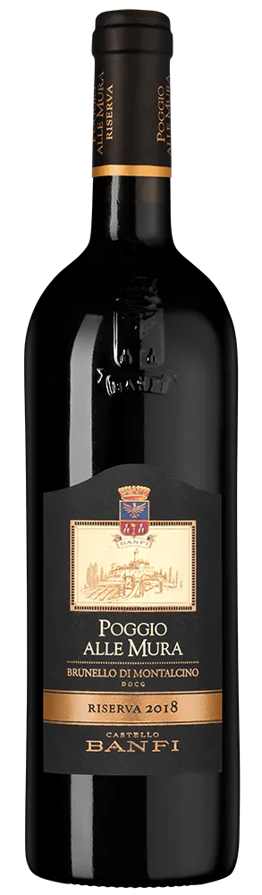 Вино Banfi  Poggio alle Mura Brunello di Montalcino Riserva DOCG 2018  750 мл