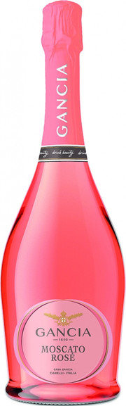 Игристое вино Gancia Moscato Rose 750 мл