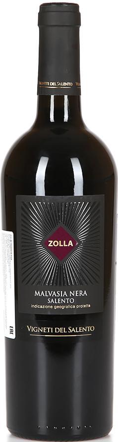 Вино Farnese Vini Vigneti del Salento Zolla Malvasia Nera  IGT  2018 750 мл