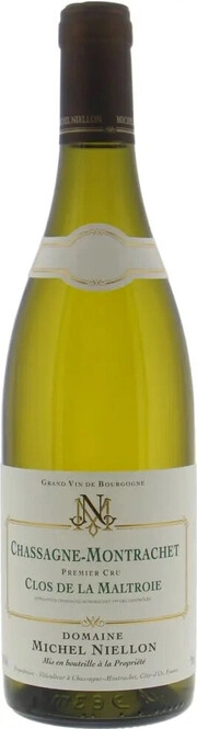 Вино Domaine Michel Niellon Chassagne-Montrachet Premier Cru Clos de la Maltroie  2021  750 мл