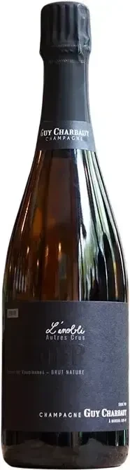 Шампанское  Guy Charbaut  L'Anobli  Autre Cru Brut Nature 2018  750 мл 12,5 %