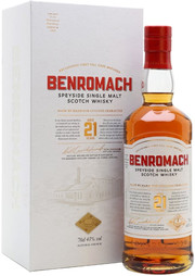 Виски Benromach 21 Years Old gift box 700 мл