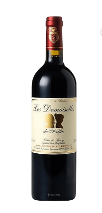 Вино Chateau Falfas Les Demoiselles de Falfas Côtes de Bourg Ле Демуазель де Фальфас 2019 750 мл