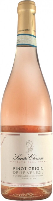 Вино  Santa Clerissa  Pinot Grigio Ramato delle Venezie DOC  2022  750 мл  13%
