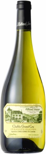 Вино Billaud-Simon Chablis Grand Cru Les Blanchots Vieille Vigne   2018   750 мл