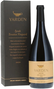 Вино Golan Heights  Yarden Syrah Yonatan Vineyard  gift box 2019 750 мл 15%