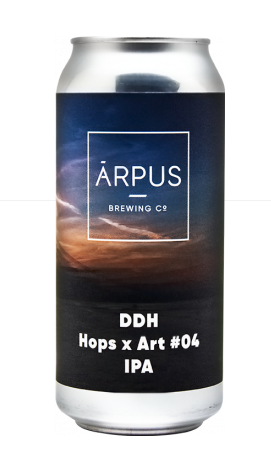 Пиво   ĀrpusHops x Arts #04 Арпус Хопс Х Арт # 04 ИПА   440 мл
