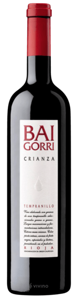 Вино Baigorri Crianza Tempranillo   Байгорри, Крианса Темпранильо 2019  750 мл   14.5 %